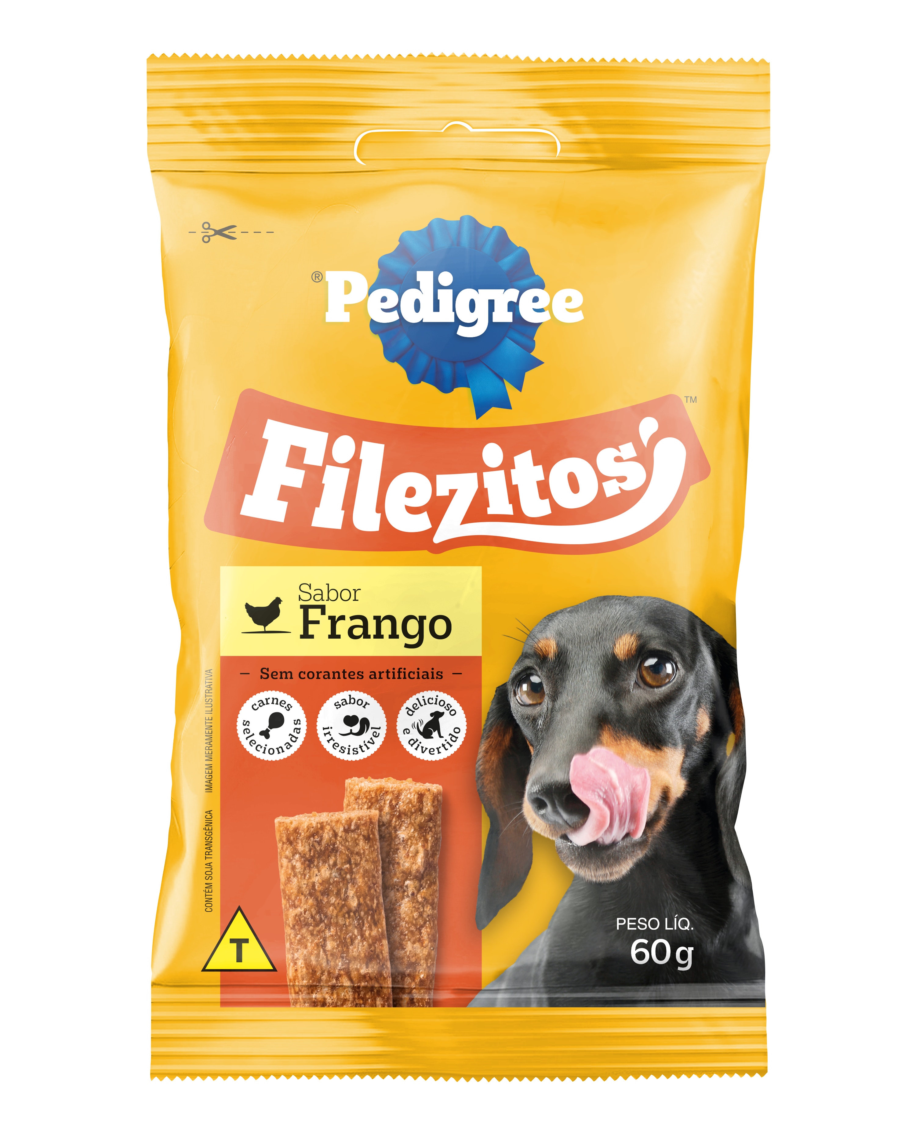 K9beef feast500g×5 Bifinho para cães Filezitos™ Frango| Petiscos PEDIGREE®